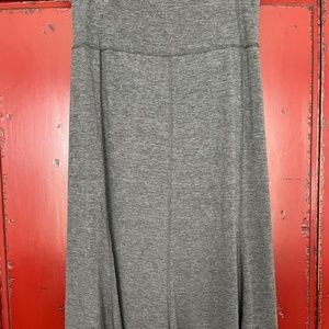 Long Gray Skirt